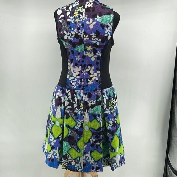 PETER Pilotto for Target Fit Flare Abstract Dress art to wear crinoline sz 6 - Picture 12 of 13